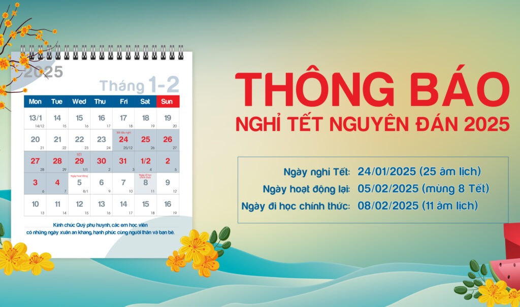 lịch nghỉ Tết